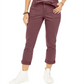 Style & Co Women's Belted Cuffed Jeans Purple Size 14