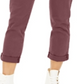 Style & Co Women's Belted Cuffed Jeans Purple Size 14