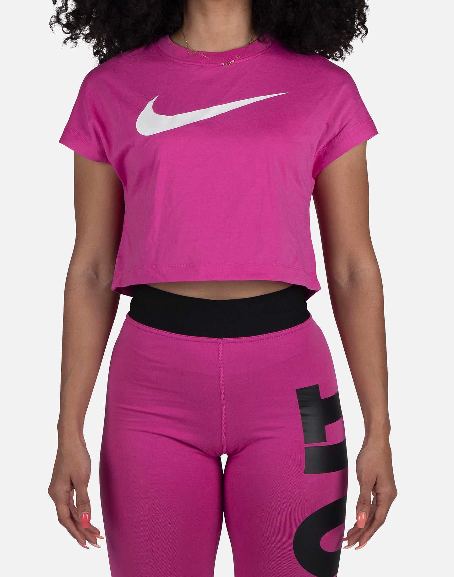 Nike Women's T-Shirts Purple Size P