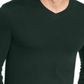 Club Room Men's Solid Long Sleeve V Neck T-Shirt Green Size Large
