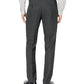 Perry Ellis Men's Slim Fit Large Windowpane Dress Pants Gray Size 31X30