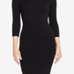 Rachel Roy Women's Back Cutout Sweater Dress -Black  Size XXL