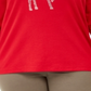 Karen Scott Women's Plus Deer Decor Embellished Top Red Size 2X