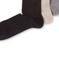 Calvin Klein Men's Flat Knit Dress Socks Black One Size