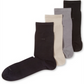 Calvin Klein Men's Flat Knit Dress Socks Black One Size