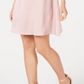 Robbie Bee Women's Satin Mini Shift Dress Pink Size 8 Petite