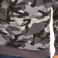 Club Room Men's Stretch Camouflage 1/4 Zip Fleece Sweatshirt Gray Size Small