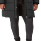 Maralyn & Me Women's Juniors' Plus Size Faux-Fur-Trim Hooded Puffer Coat Black Size 1X