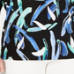 JM Collection Women's Plus Printed Jacquard Top Black Size 0X