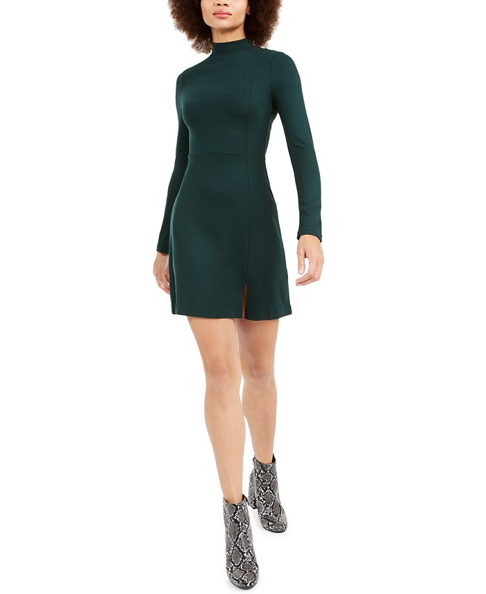 French Connection Women's Bayou Sapphire Beau Lula Dress Green Size 10