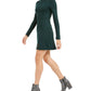 French Connection Women's Bayou Sapphire Beau Lula Dress Green Size 10