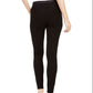 Eileen Fisher Women's Pull on Textured Skinny Leggings Black Size Medium