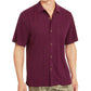 Tommy Bahama Men's Weekend Tropics Silk Shirt Purple Size XXXL