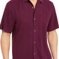 Tommy Bahama Men's Weekend Tropics Silk Shirt Purple Size XXXL