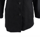 Nautica Women's Stand Collar Peacoat Black Size 2X