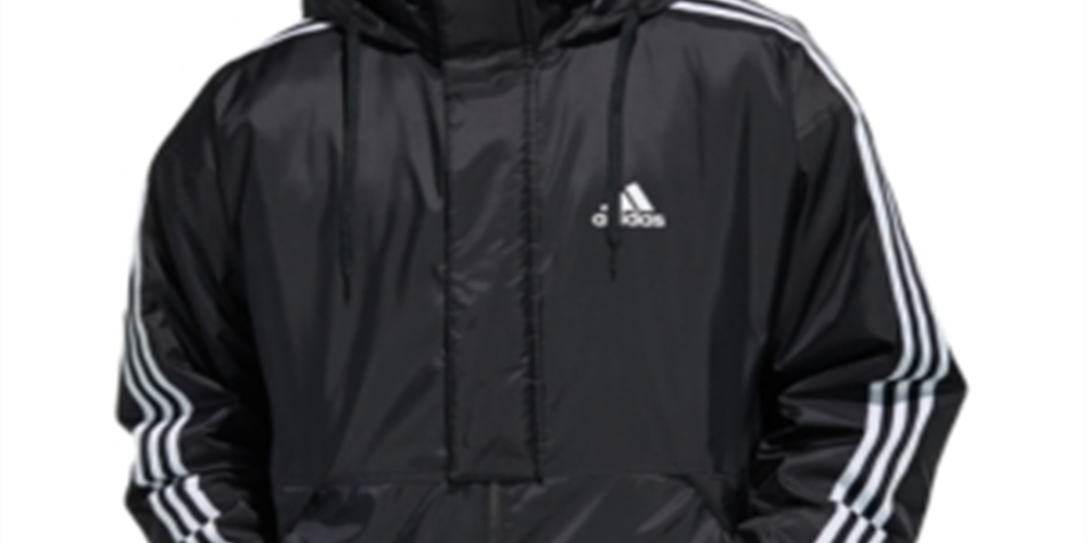Adidas Men's Water Repellent Insulated Jacket Black Size Large