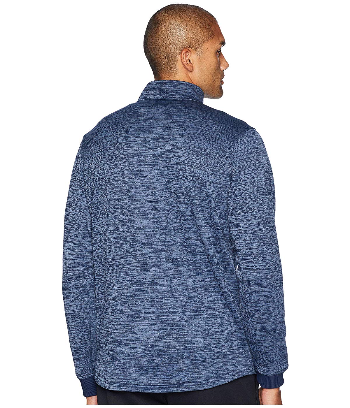 Under Armour Men's Armour Fleece 1/2 Zip Top Blue Size Small