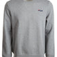 Fila Men's Colona Fitness Activewear Sweatshirt Gray Size Small
