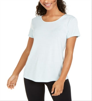 Ideology Womens Fitness Running Shirts & Tops Green Size M