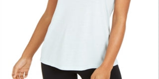 Ideology Womens Fitness Running Shirts & Tops Green Size M