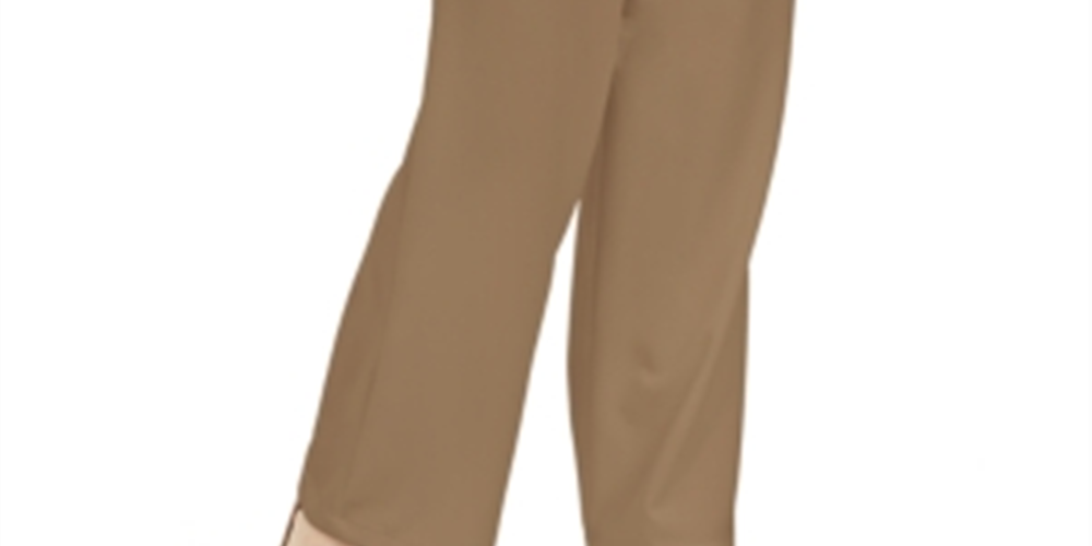 INC International Concepts Women's Paperbag Pants Ginger Size 10