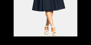 City Chic Women's Short Sleeve V Neck Below the Knee Wrap Dress Dress Green Size 20W