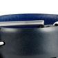 Original Penguin Men's Nappa Leather Buckle Dress Belt Blue Size 36