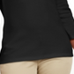 Karen Scott Women's Grommet Neck Cotton Top Black Size Small