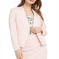 Calvin Klein Women's Rose Asymmetric Novelty Jacket Pink Size 6