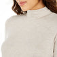 Style & Co Women's Long Sleeve Turtleneck Top Beige Size XXL