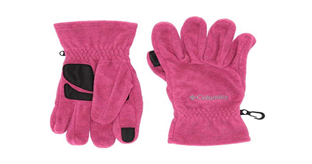 Columbia Womens Touch Screen Soft Winter Gloves Pink Size XL