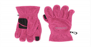 Columbia Womens Touch Screen Soft Winter Gloves Pink Size XL