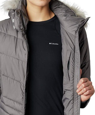 Columbia Women's Peak to Park Insulated Jacket Gray Size X-Small