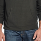 Weatherproof Vintage Men's Knit Hoodie Pullover Sweaters Black Size Large