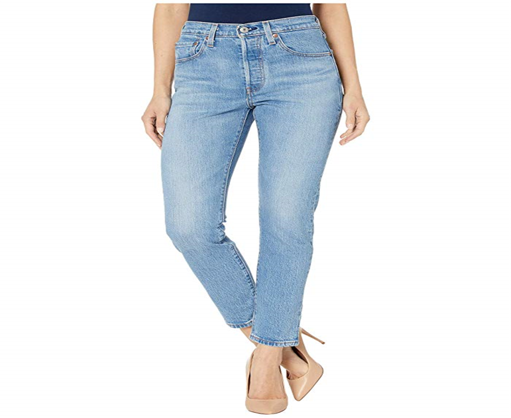 Levi's Women's 501 Skinny Jeans Jive Love Blue Size 28