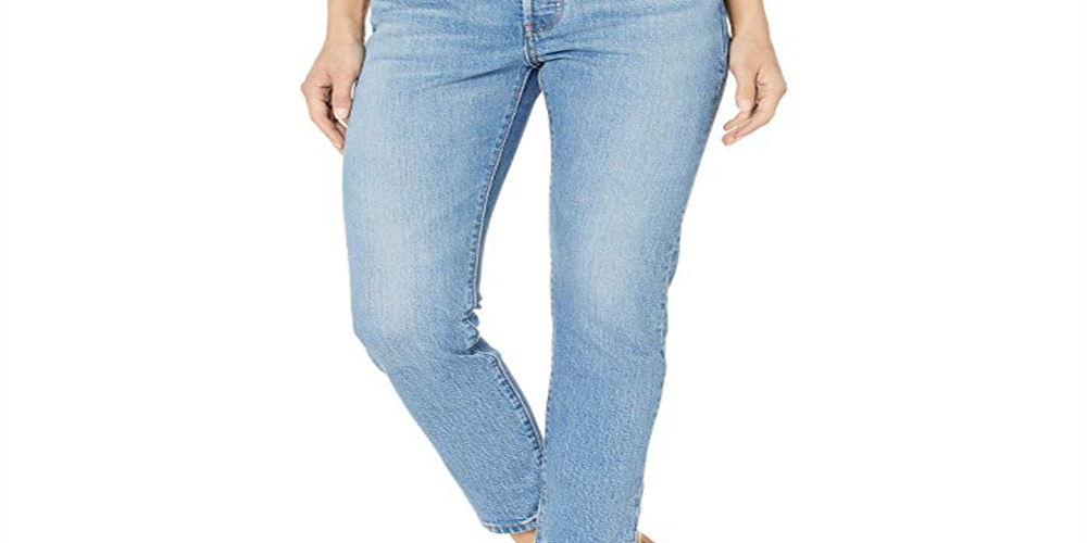 Levi's Women's 501 Skinny Jeans Jive Love Blue Size 28