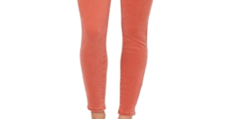 William Rast Women's Perfect Ankle Skinny Jeans Orange Size 26