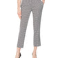 Kasper Women's Geometric Pants Black Size 6 Petite