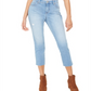 Style & Co Women's Straight Leg Cropped Denim Jeans Blue Size 4