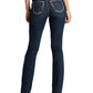 Silver Jeans Co. Women's Calley High Rise Slim Boot Jeans Blue Size 28