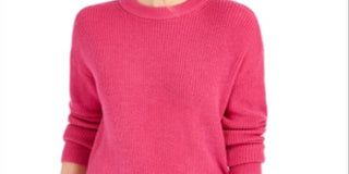 Calvin Klein Women's Crewneck Sweater Pink Size X-Small