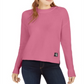 Calvin Klein Women's Crewneck Sweater Jeans Pink Size Small