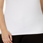 Alfani Women's Scoop Neck Basic Tank White Size 3X
