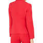Nine West Women's One Button Blazer Red Size Large