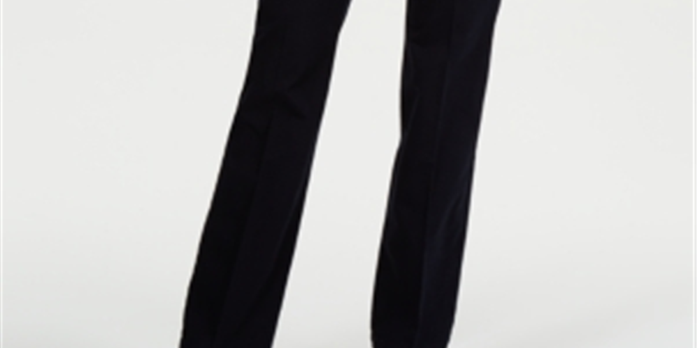 Charter Club Women's Tummy Control Trouser Navy Size 16