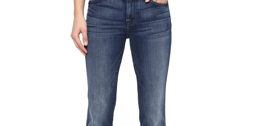 7 For All Mankind Women's Denim Pants Coastal Bootcut Jeans Blue Size 28