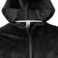 Ideology Big Girl's Velour Zip up Hoodie Black Size L14