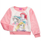 Disney Little Girls Princesses Sweatshirt Pink Size 5