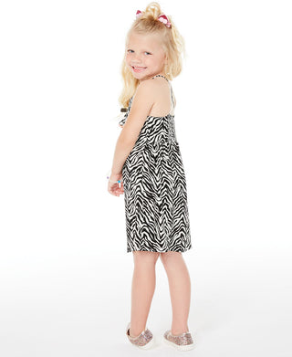 Epic Threads Toddler Girl's Zebra Print Dress BlackSize 2T