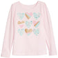 Epic Threads Little Girl's Heart Pattern T-Shirt Pink Size 6